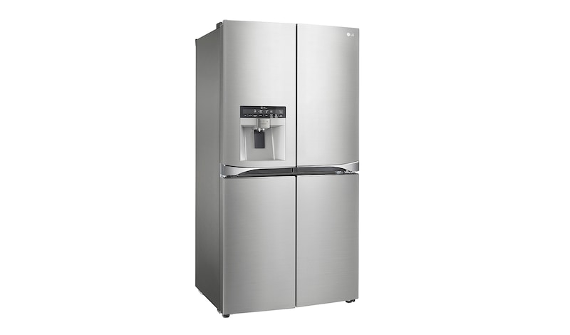 LG 712L French Door Fridge with Anti-fingerprint Brushed Finish, GF-5L712PL